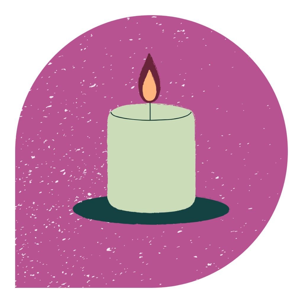 Illustration of a candle