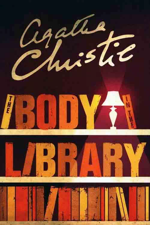 "The Body in the Library" by Agatha Christie, Book Cover